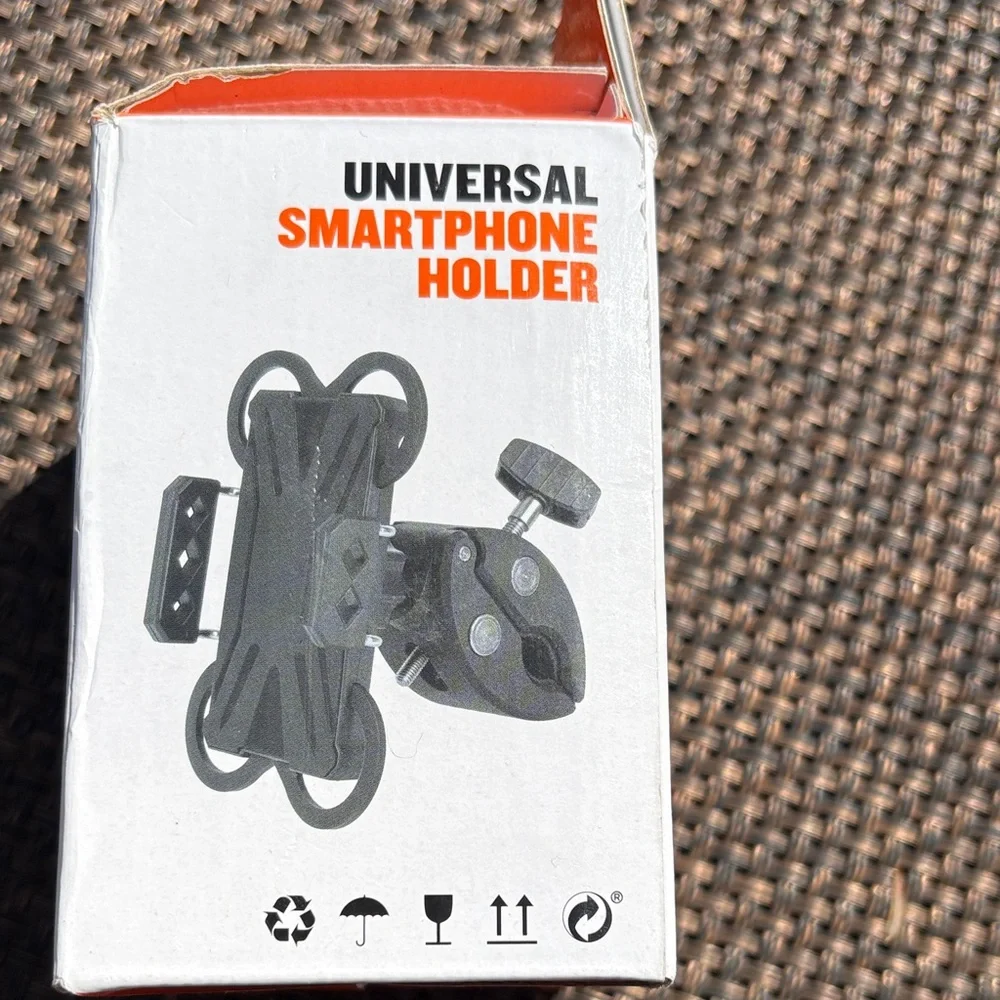Universal Black Smartphone Holder for a BIKE!!!